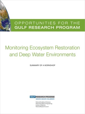 cover image of Opportunities for the Gulf Research Program